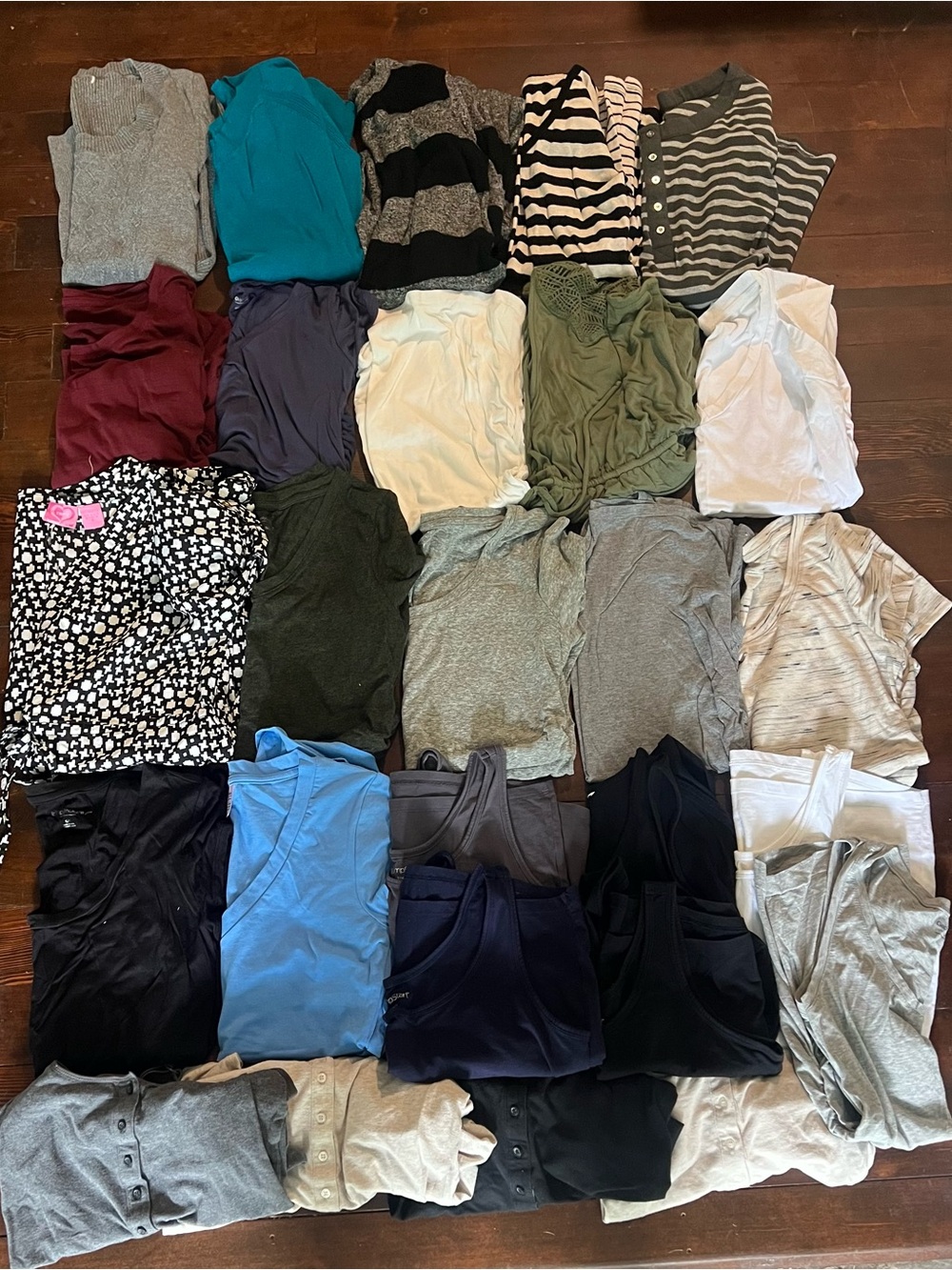 Lot of 27 Size Small Maternity Tops